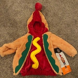 Infant Hot Dog Halloween Costume